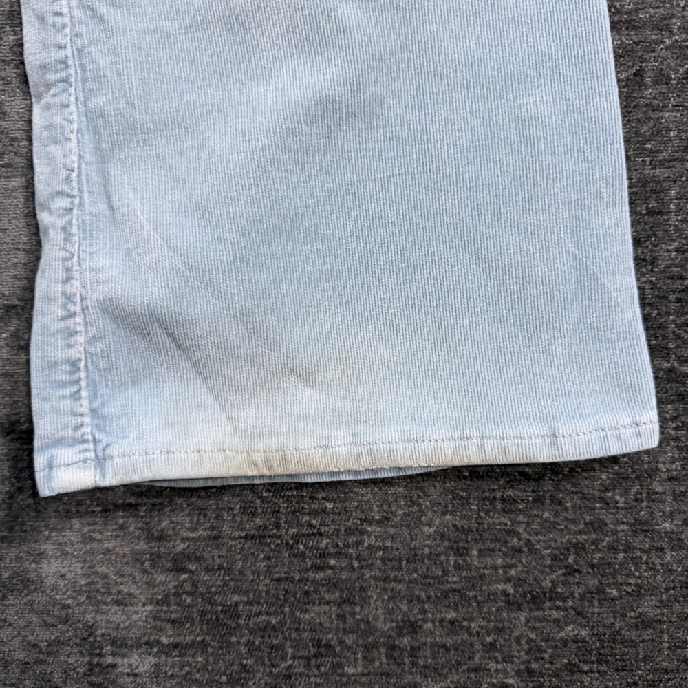 AG Adriano Goldschmied The Angel Light Blue Corduroy Bootcut Pants Sz 28 Regular - Picture 16 of 16